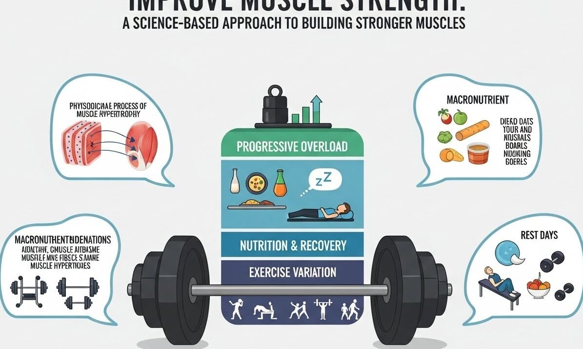 How to Improve Muscle Strength: A Science-Based Approach to Building Stronger Muscles