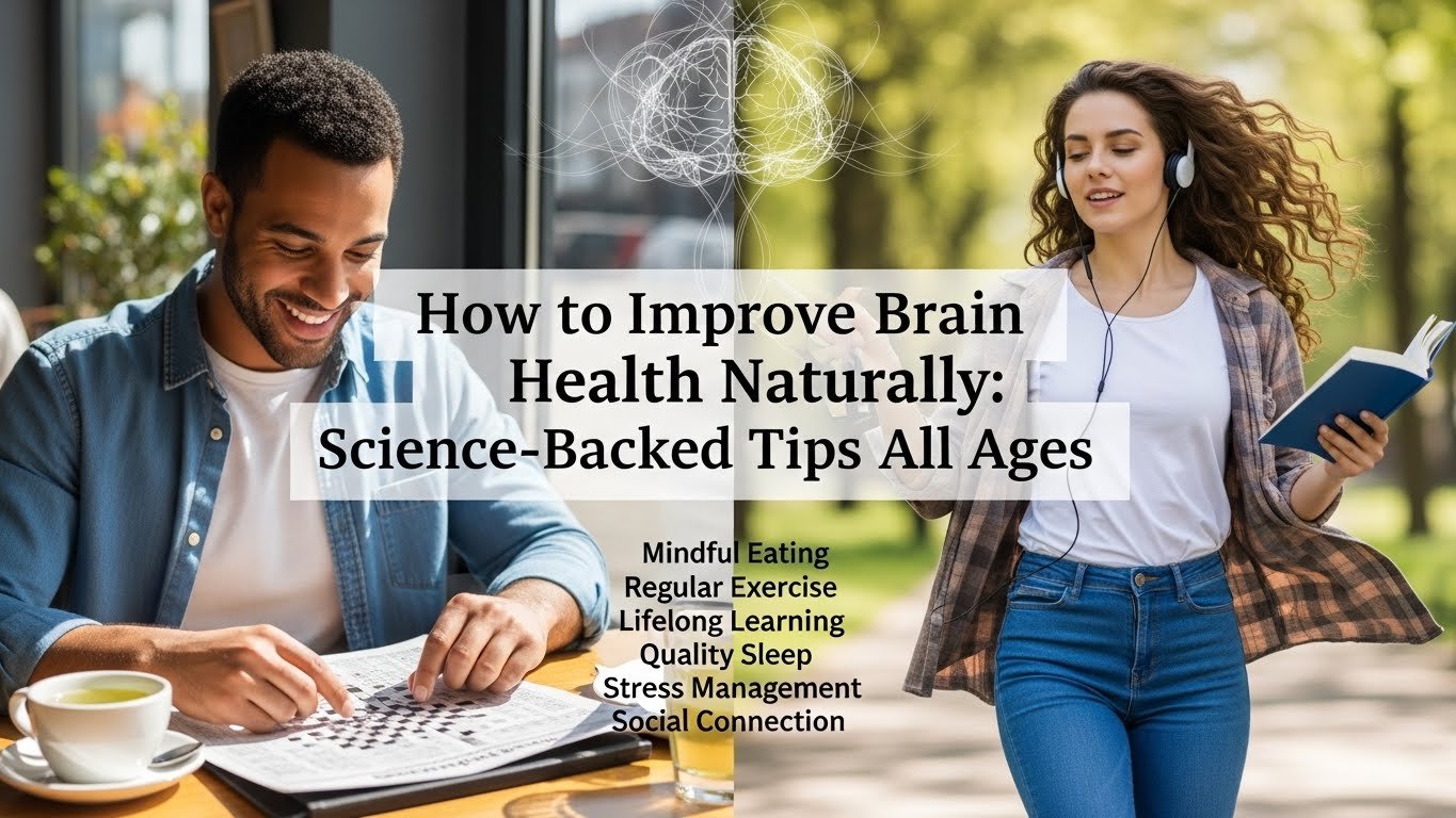 How to Improve Brain Health Naturally: Science-Backed Tips for All Ages
