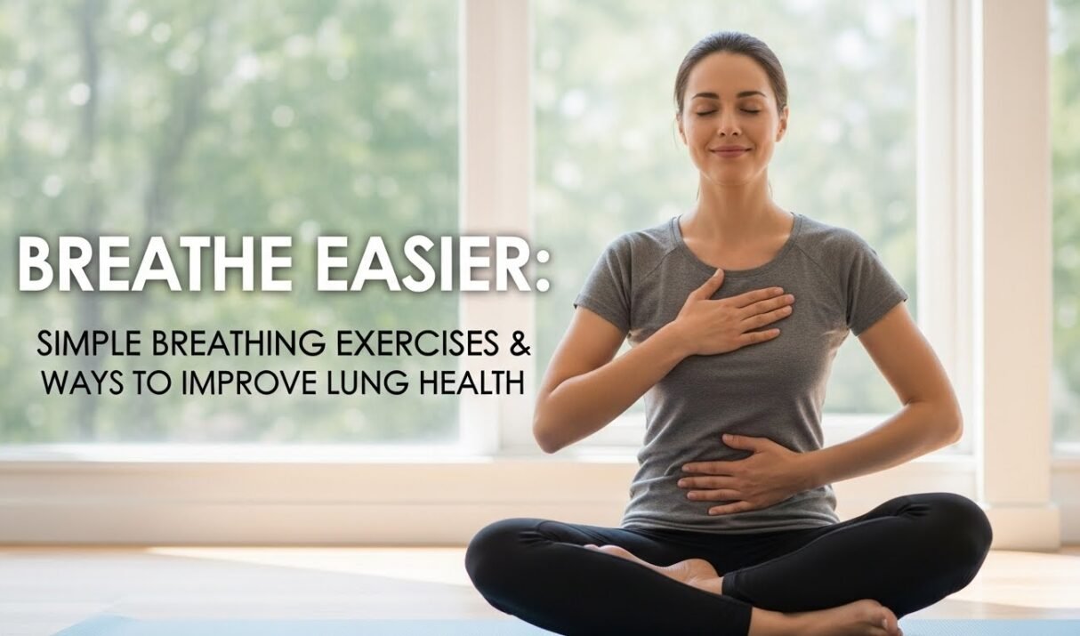 Breathe Easier: Simple Breathing Exercises & Ways to Improve Lung Health
