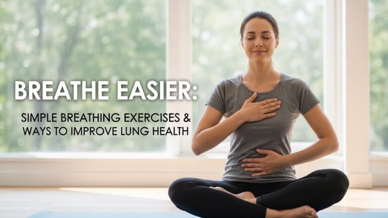 Breathe Easier: Simple Breathing Exercises & Ways to Improve Lung Health