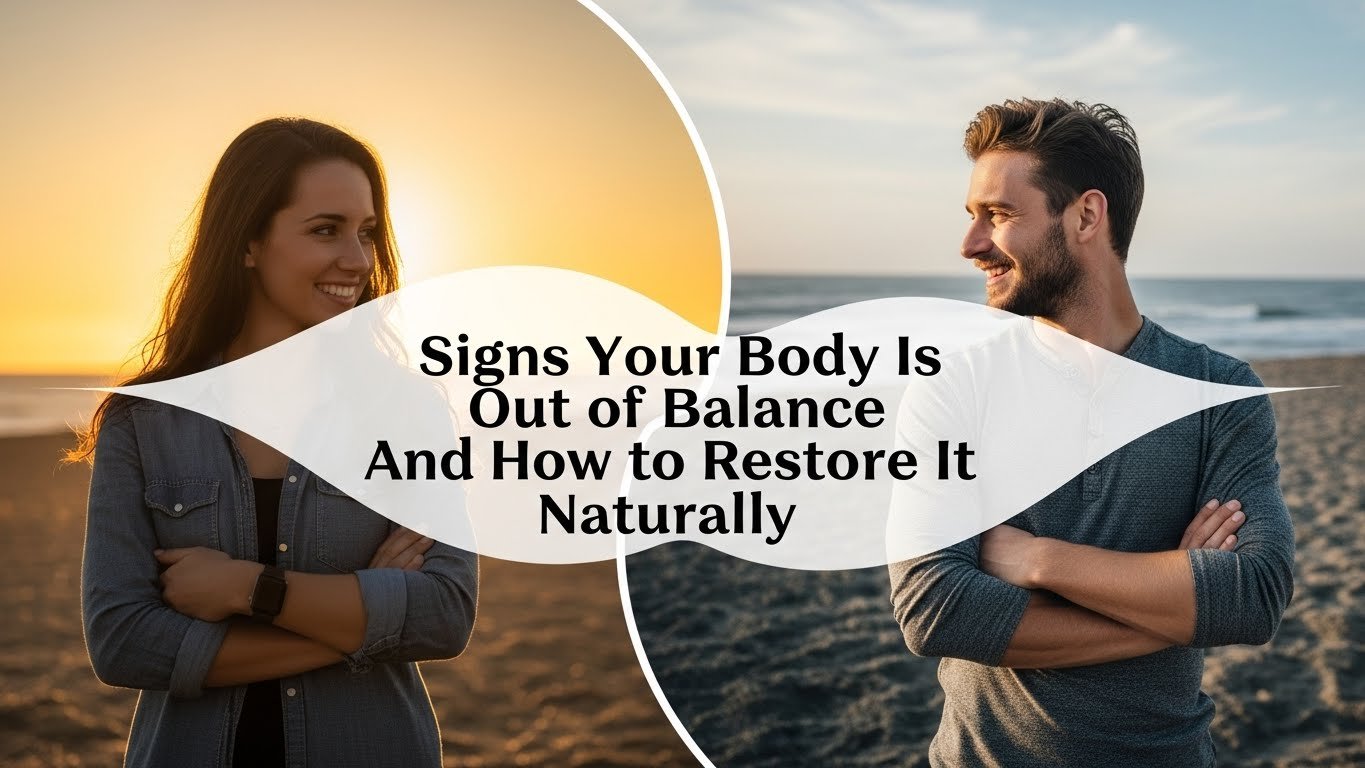 Signs Your Body Is Out of Balance And How to Restore It Naturally