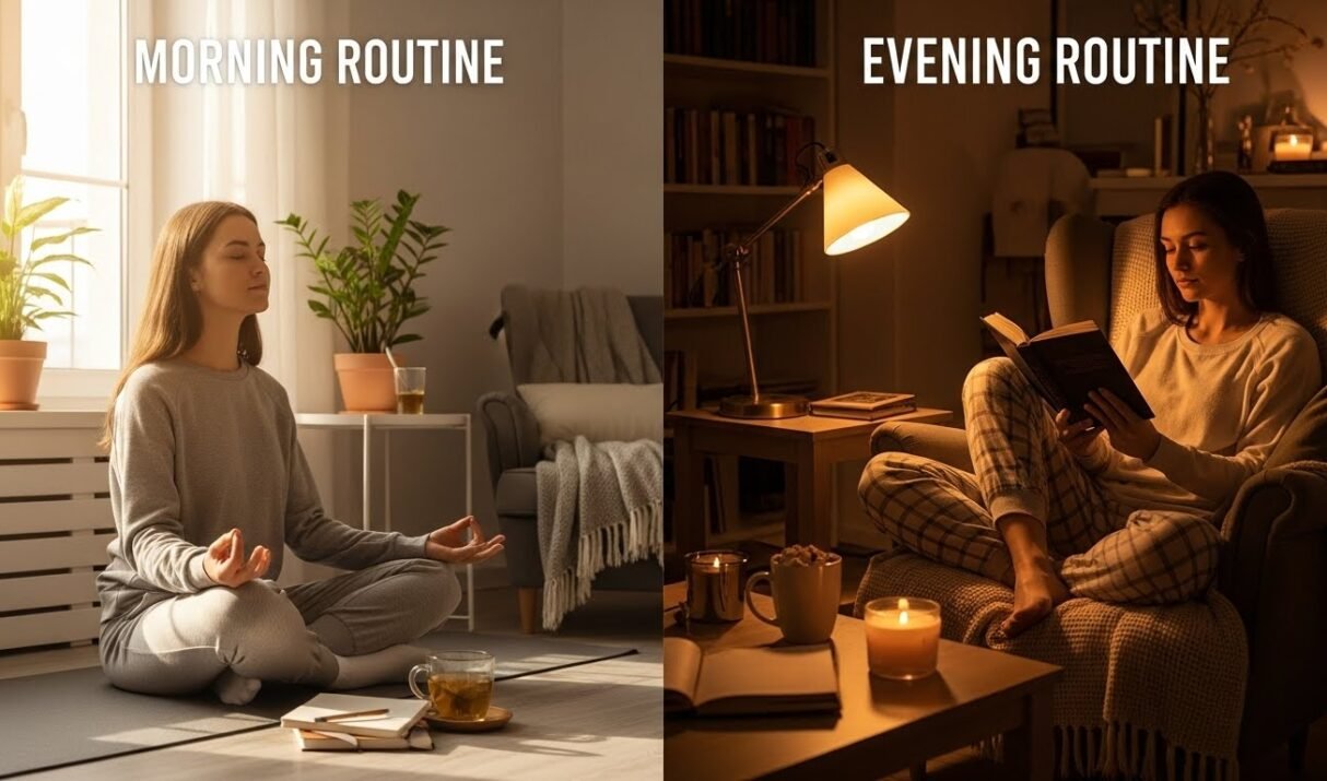 Morning and Evening Routine: Your Daily Guide to Balance and Focus