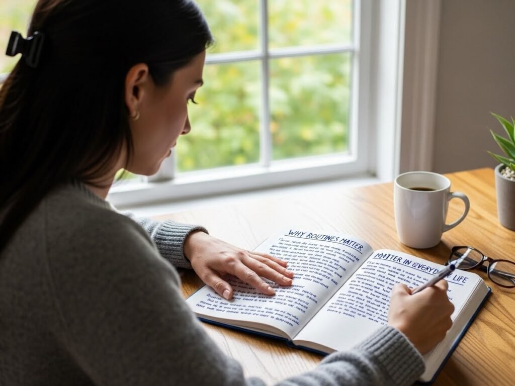 Why Routines Matter in Everyday Life