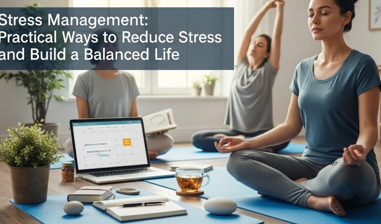 Stress Management: Practical Ways to Reduce Stress and Build a Balanced Life