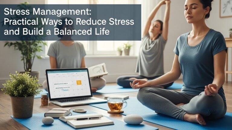 Stress Management: Practical Ways to Reduce Stress and Build a Balanced Life