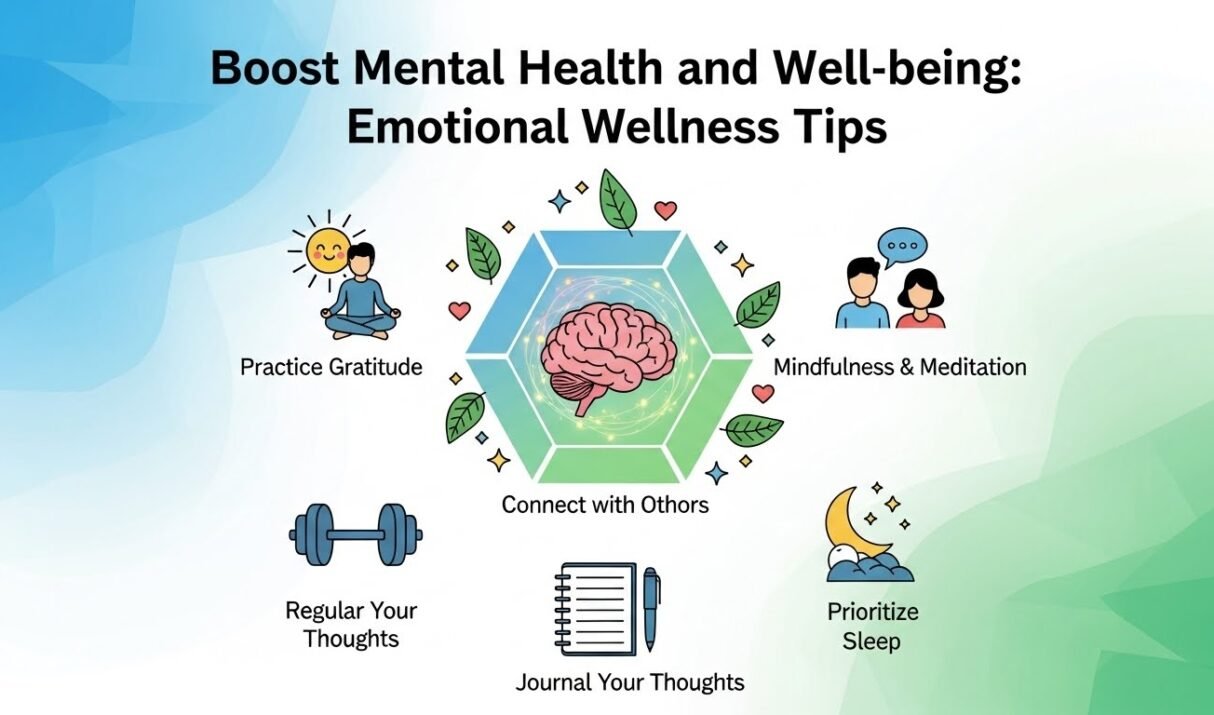 Boost Mental Health and Well-being: Emotional Wellness Tips