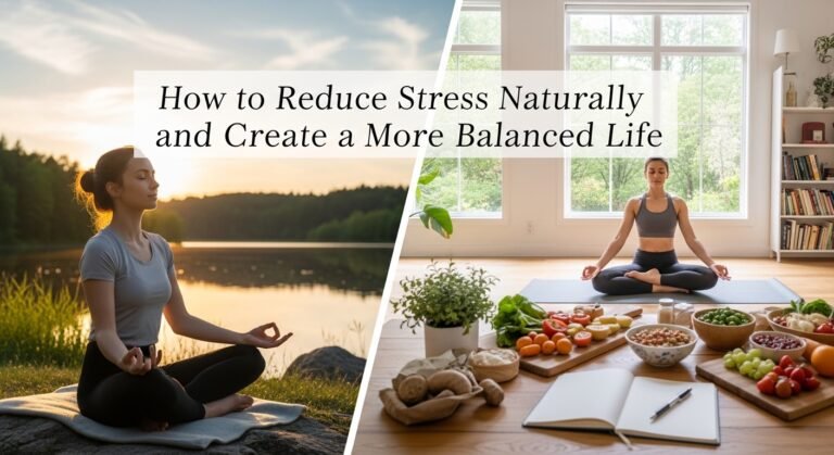 How to Reduce Stress Naturally and Create a More Balanced Life