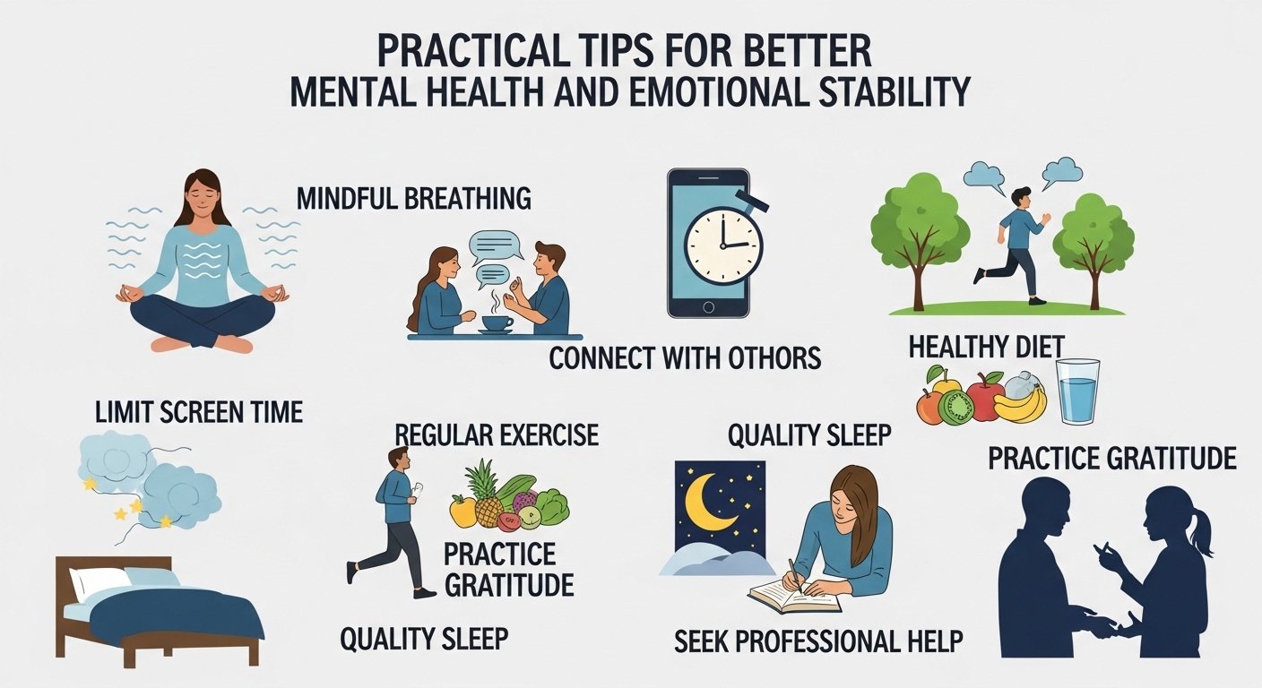 Practical Tips for Better Mental Health and Emotional Stability