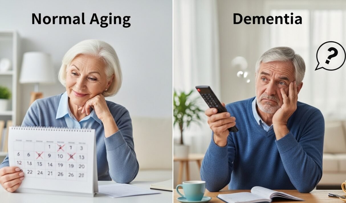 Normal Aging or Dementia? Tell the Difference
