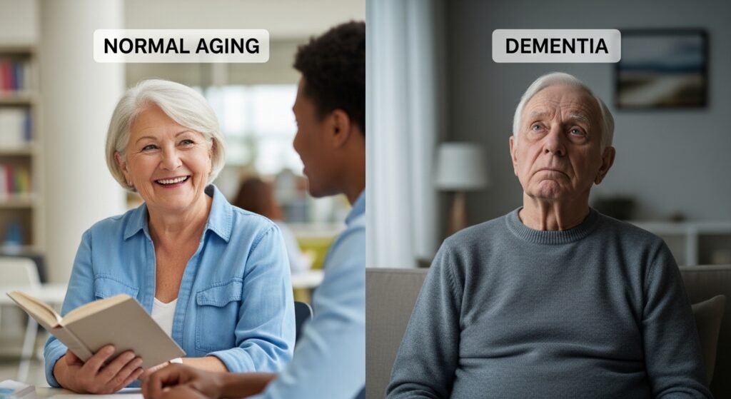 Normal Aging or Dementia? Tell the Difference