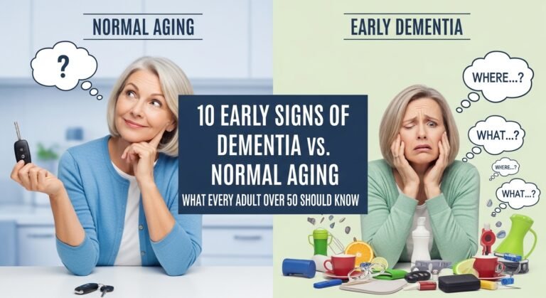 10 Early Signs of Dementia vs Normal Aging: What Every Adult Over 50 Should Know