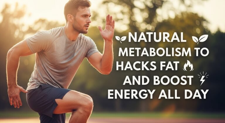 Natural Metabolism Hacks to Burn Fat and Boost Energy All Day