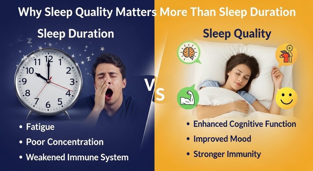 How to Improve Sleep Quality Naturally:Learn how sleep cycles, hormones, and the nervous system affect deep