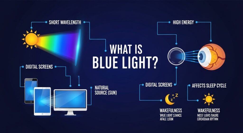 How Blue Light Affects Sleep Naturally: Simple Ways to Improve Sleep Quality at Night