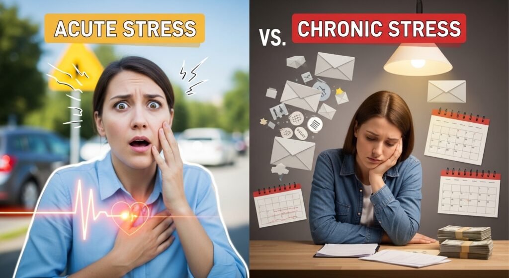 The Difference Between Acute and Chronic Stress
