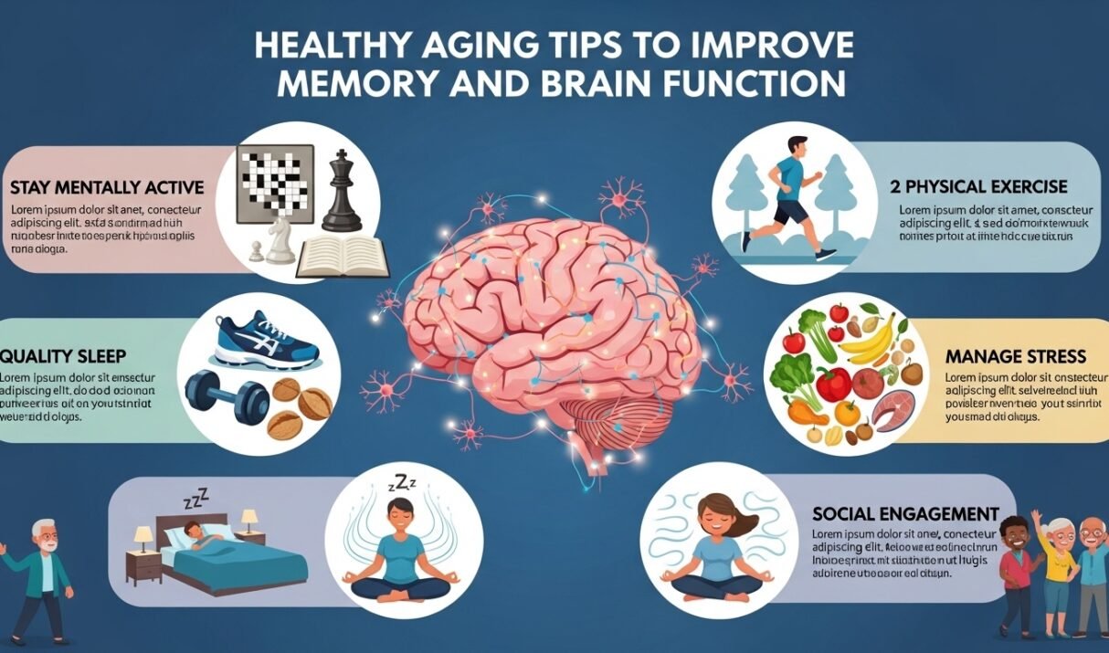 Healthy Aging Tips to Improve Memory and Brain Function