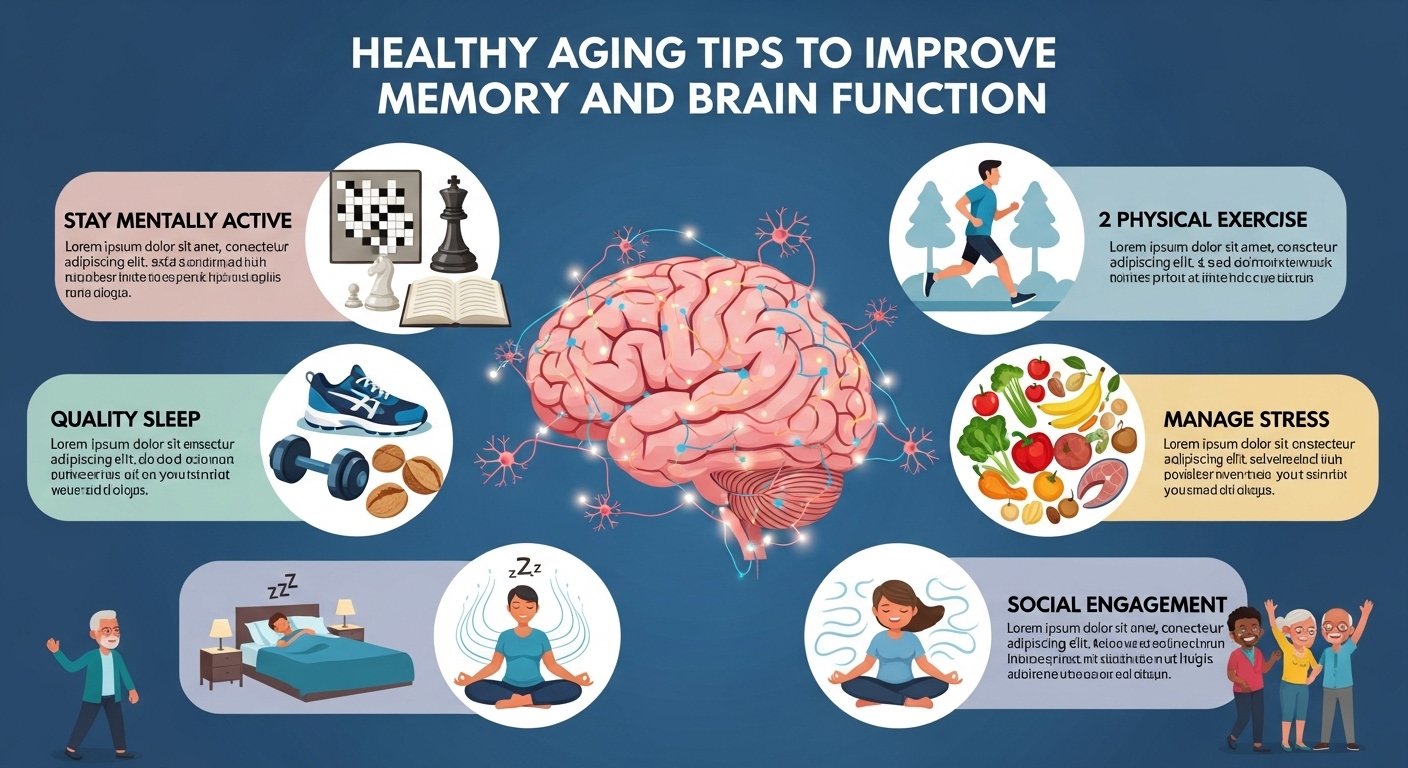 Healthy Aging Tips to Improve Memory and Brain Function