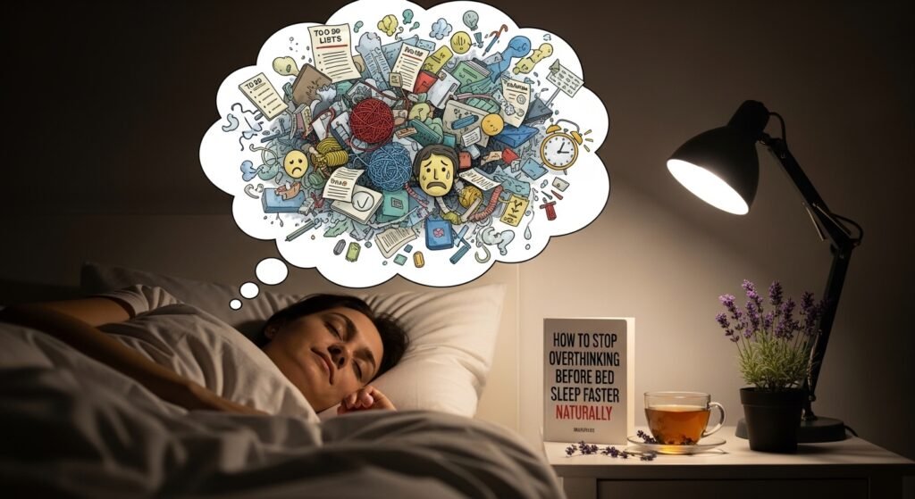 How to Stop Overthinking Before Bed and Sleep Faster Naturally