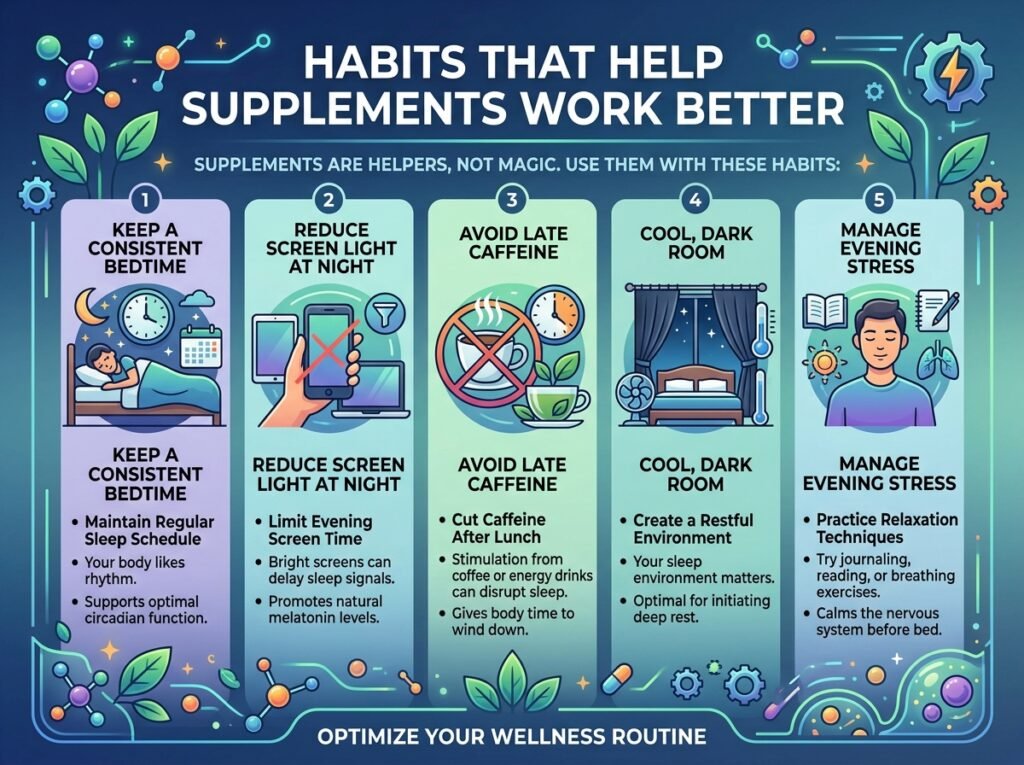 Habits That Help Supplements Work Better