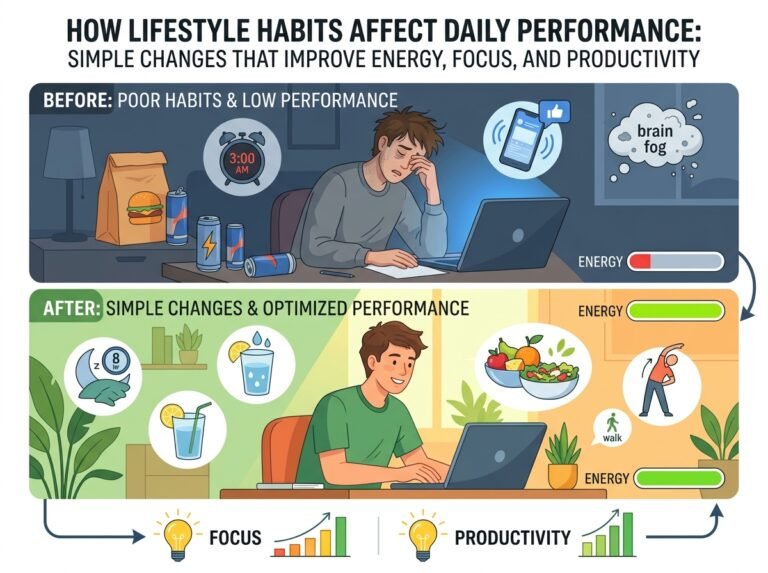 How Lifestyle Habits Affect Daily Performance