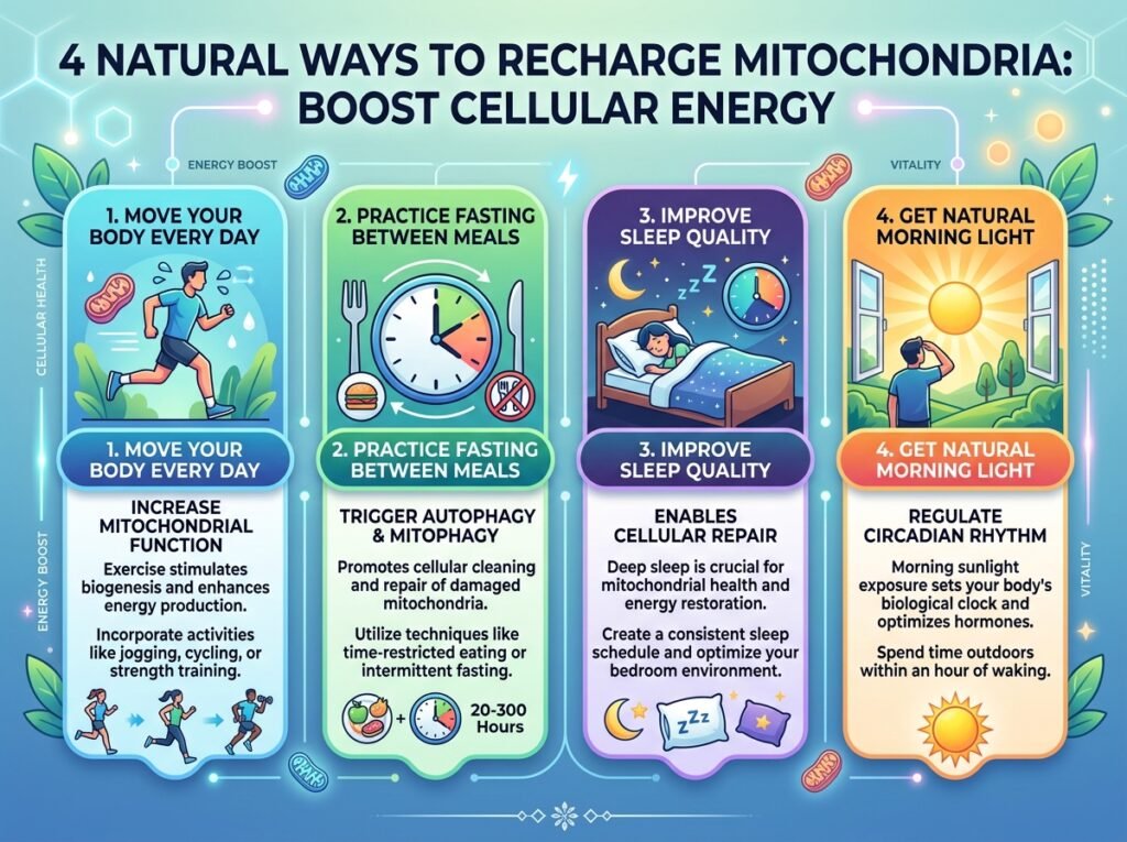 Natural Ways to Recharge Mitochondria