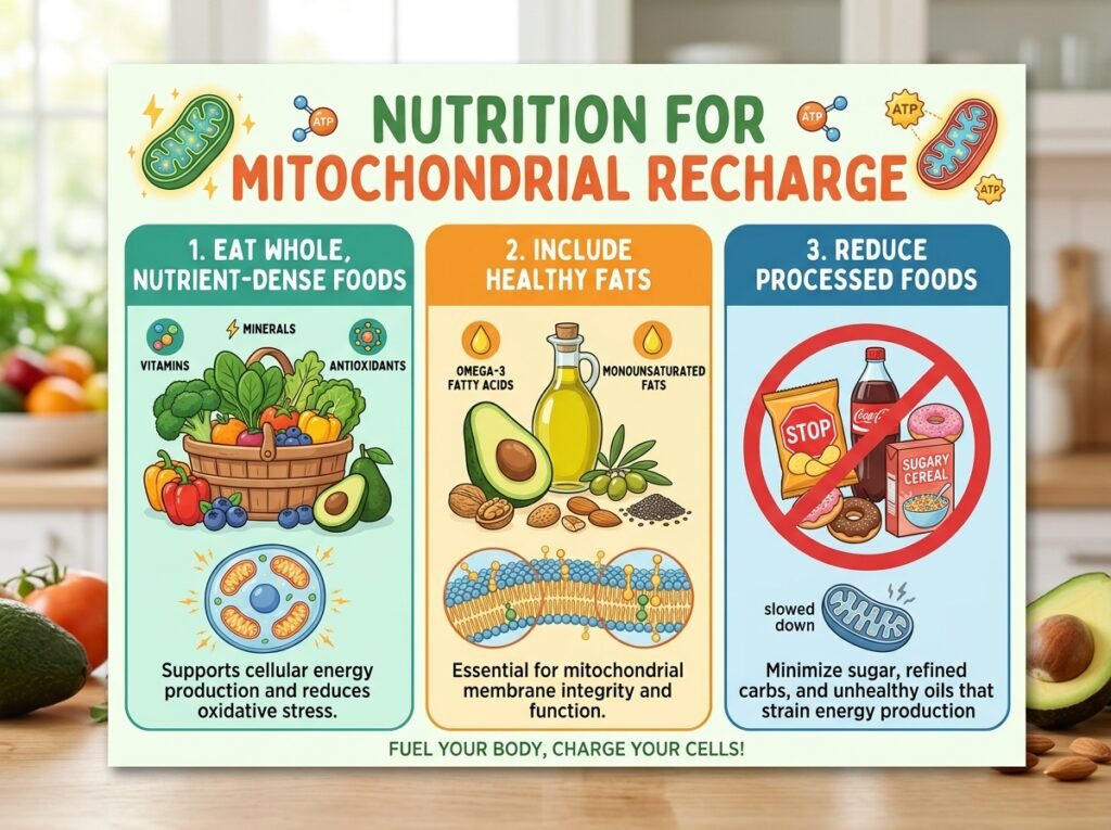 Nutrition for Mitochondrial Recharge