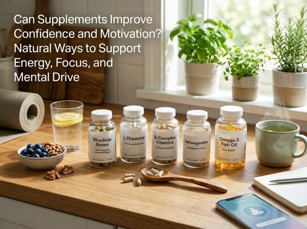 Can Supplements Improve Confidence and Motivation?