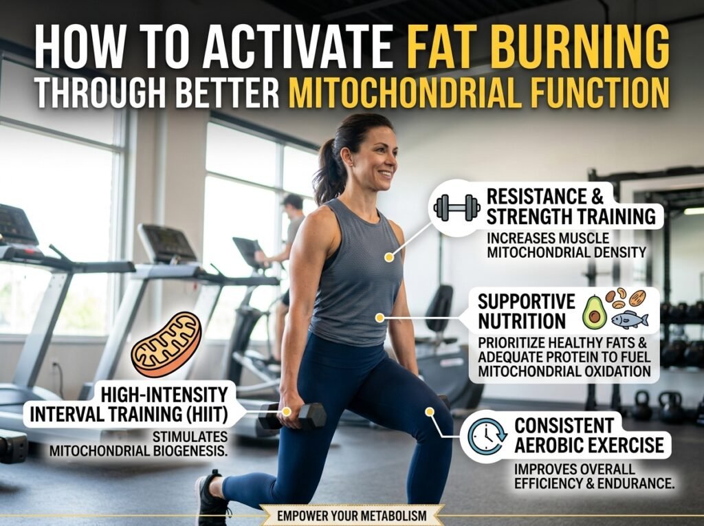 How to Activate Fat Burning Through Better Mitochondrial Function