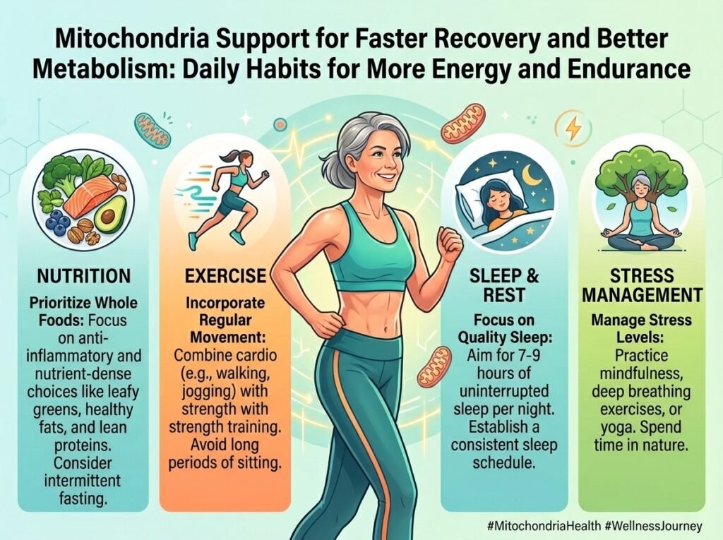 Mitochondria Support for Faster Recovery and Better Metabolism