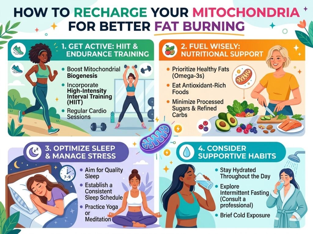 How to Recharge Your Mitochondria for Better Fat Burning
