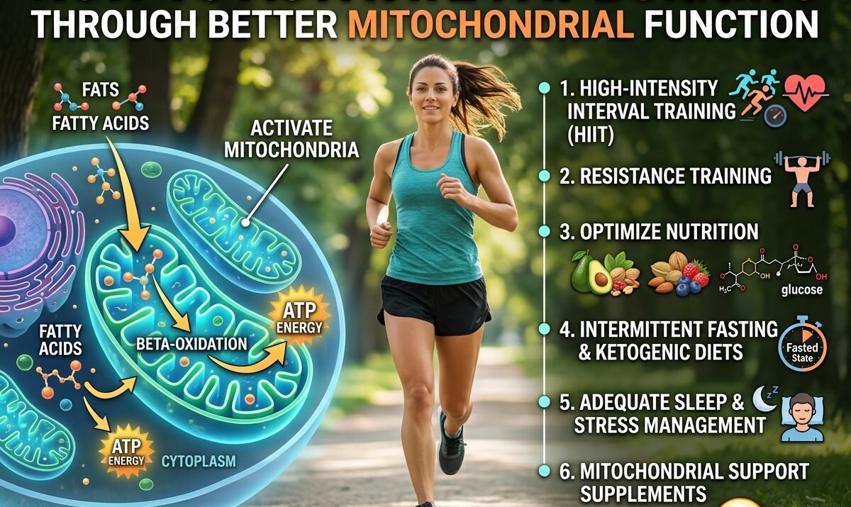 How to Activate Fat Burning Through Better Mitochondrial Function: Natural Energy Strategies That Work