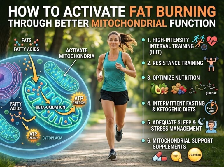 How to Activate Fat Burning Through Better Mitochondrial Function